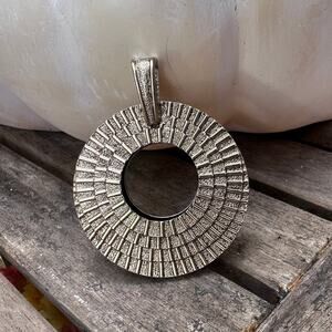 Vintage Premier Designs Reversible Pendant